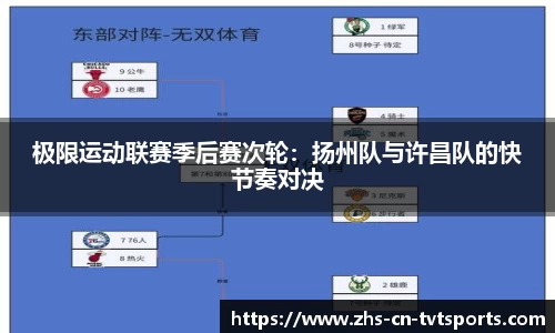 极限运动联赛季后赛次轮：扬州队与许昌队的快节奏对决